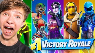 6 Year Old VS. *RARE* Random FORTNITE SKIN Challenge!!