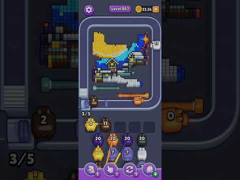 Pixel Flow Level 861 Walkthrough