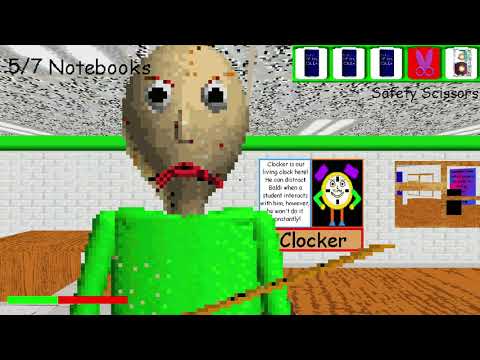 Baldi's fun new school plus completing the mod in normal mode part 1