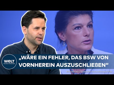 SAHRA WAGENKNECHT: "Nicht von vorneherein ausschließen!" JU-Vorsitzender kritisiert Friedrich Merz