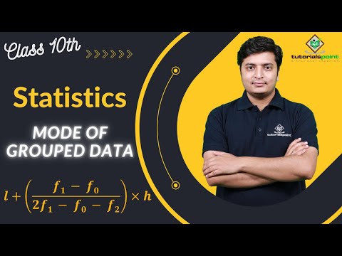 Class 10th Mode of grouped data