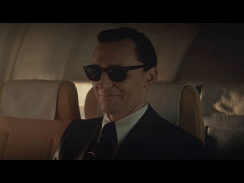 Loki as DB Cooper - scene | Loki | 1x01 | Disney+
