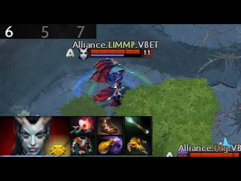 Limmp - Queen of Pain | OG vs Alliance  (game 2) BO2 | The International 2021