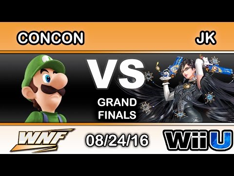 WNF 3.4 - SS | Mr. ConCon (Luigi) Vs. JK (Bayonetta) Grand Finals - Smash Wii U