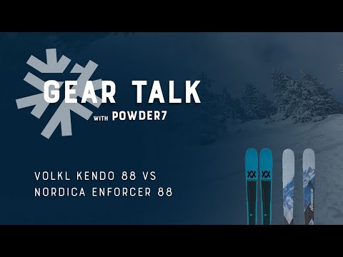 2022-2023 Nordica Enforcer 88 vs Volkl Kendo 88 Ski Comparison | Powder7