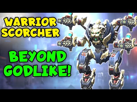 NEW WARRIOR TYPHON WARRIOR SCORCHER Beyond Godlike! | War Robots 7.0 Max Mk2 Gameplay WR