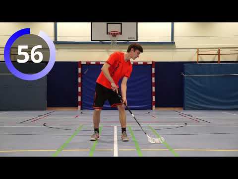 Basic Stickhandling #2 | 5 min Stickhandling follow along | Floorball Session