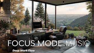 Deep work music | Intense productivity and deep focus sounds for concentration in nature