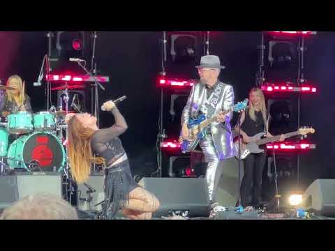 Dave Stewart feat. Vanessa Amorosi - Here comes the rain again - Live @ Stadtpark, Hamburg - 07/2024
