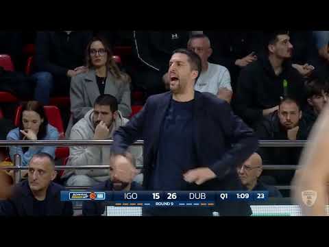 AdmiralBet ABA League 2025/26, Round 9 match: Igokea m:tel - Dubai Basketball (8.12.25)