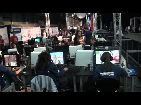 ESWC 2011: Overview gaming area