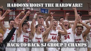 Haddonfield wins an OT thriller over Camden to capture the South Jersey Group 2 title.