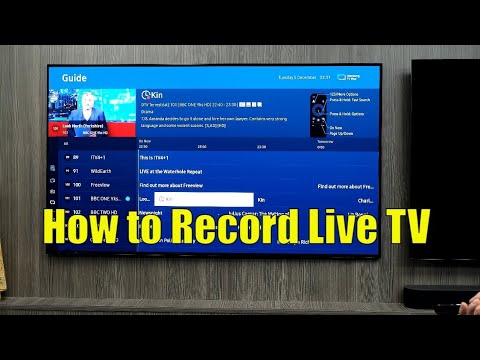 How to Record Live TV, On a Budget!