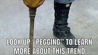 pegging legs