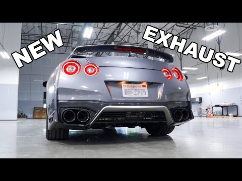 Best Exhaust Nissan GTR - Corsa Performance Extreme - Before and After