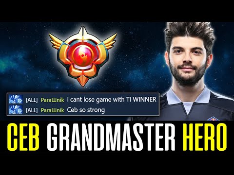 CEB Lvl 30 GrandMaster Hero - 100% WIN RATE - "Ceb so strong" DOTA 2