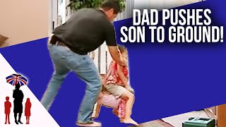 Father Is Too Rough When Disciplining Kids | Supernanny