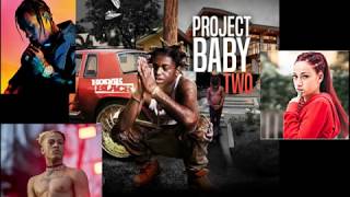 Kodak Black feat. Travis Scott, XXXTENTACION &amp; Bhad Bhabie - Roll In Peace (Extended Remix)