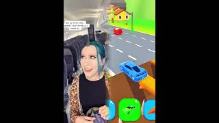 ✈️ POV: you’re on a flight stuck next to this lady 🥪