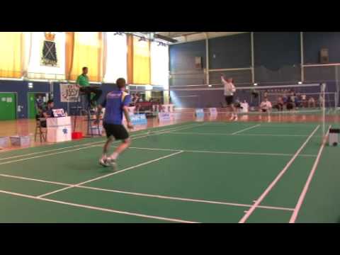 N1a SH set1 Imbc1 vs Asptt Strasbourg-Championnat de France de Badminton IC