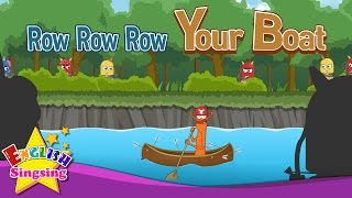 Row, Row, Row Your Boat - Nursery Rhyme for Children - Kids Song with Lyrics