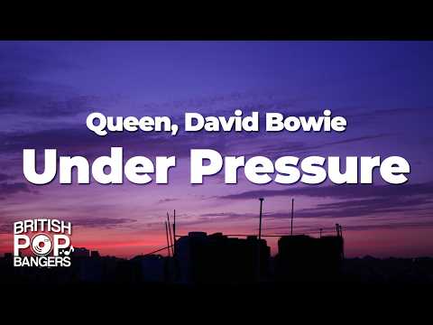 Queen, David Bowie - Under Pressure (Lyrics)