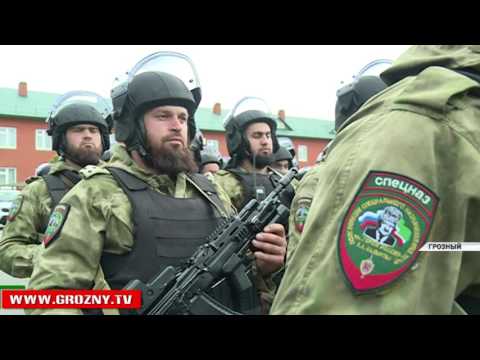 Глава Чеченской Республики поздравил Полк имени Кадырова с 13-летием