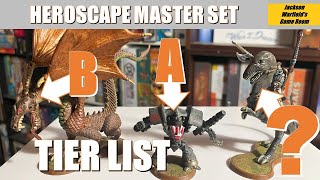 HeroScape Master Set TIER LIST