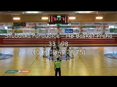 2019 0209 U17 Extraliga _ Studánka Pardubice - HB Basket Praha