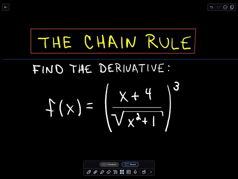 Using the Chain Rule - Harder Example #2