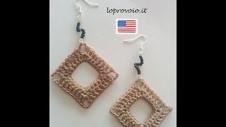 Download lagu Crochet empty square earrings mp3 Download lagu Crochet empty square earrings mp3
