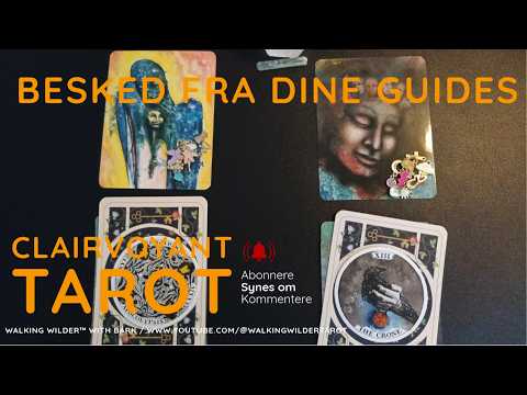 CLAIRVOYANT TAROT ❤️ BESKED FRA DINE GUIDES ❤️✨🌙 vælg en bunke eller hør dem begge...