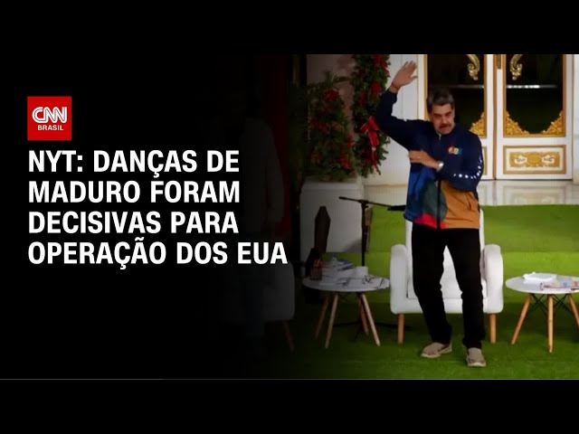 Danças de Maduro foram decisivas para operação de captura dos EUA, diz NYT | BASTIDORES CNN