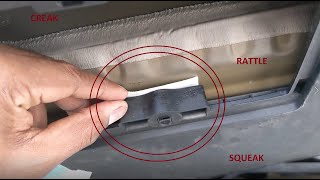 Tesla Model 3 - Part 2 - Rattles Squeaks and Creaking Noises - DIY Fix