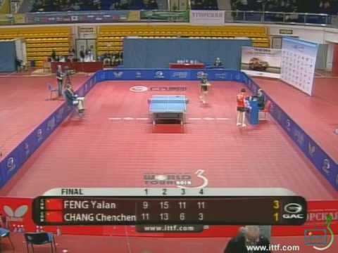 25. WORLD TOUR OPEN RUSSIA. WOMEN. FINAL: FENG Yalan (CHN) vs CHANG Chenchen (CHN)