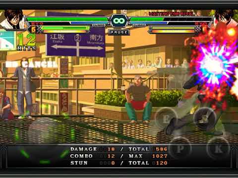 [KoF i2012] NESTS Kyo combo - 1027 DMG, 5 bars