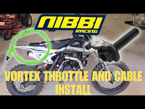 Does a Nibbi Racing Vortex Throttle and Throttle Cable Make a Difference? (Install Video)