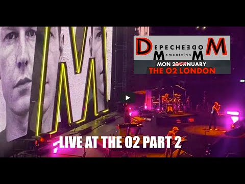 Depeche Mode Live FULL GIG CONCERT O2 Arena GreenwIch London 22.01.24 Memento Mori Tour 2024 PART 2