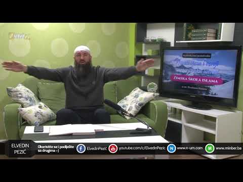 Zimska škola islama 10.dio (uvjeti namaza 2.dio)_mr. Elvedin Pezić