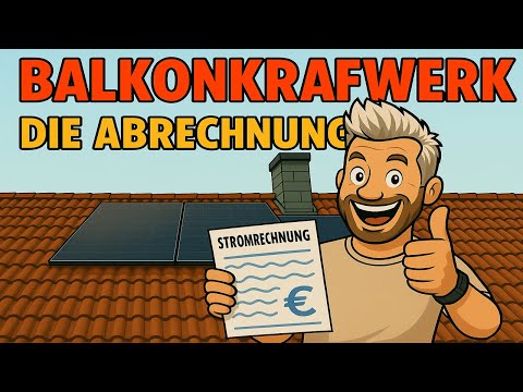 Balkonkraftwerk: So viel Geld spart man WIRKLICH! 💸 | Meine Stromrechnung im Check