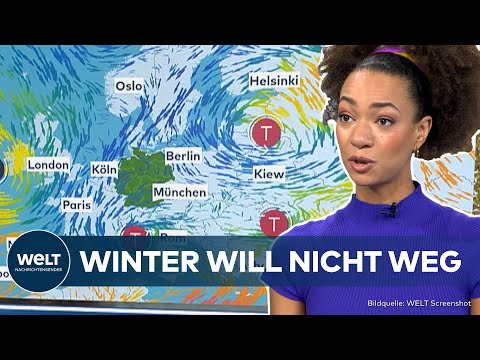 APRIL-WETTER: Schnee und Unfälle in Deutschland - Winter soll teils anhalten | WELT