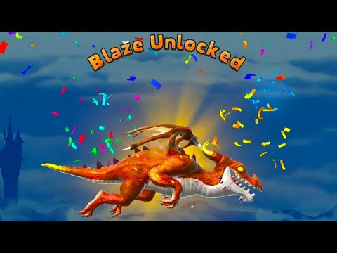 ALL DRAGON UNLOCKED & SKINS BLAZE ALL DRAGON FULLY UPGRADED HUNGRY DRAGON