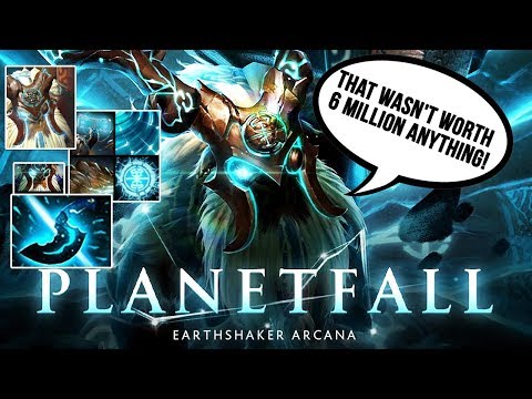 EARTHSHAKER ARCANA PLANETFALL FULL PREVIEW TI9 BATTLE PASS COMPENDIUM 2019 + EPIC VOICE LINES Dota 2