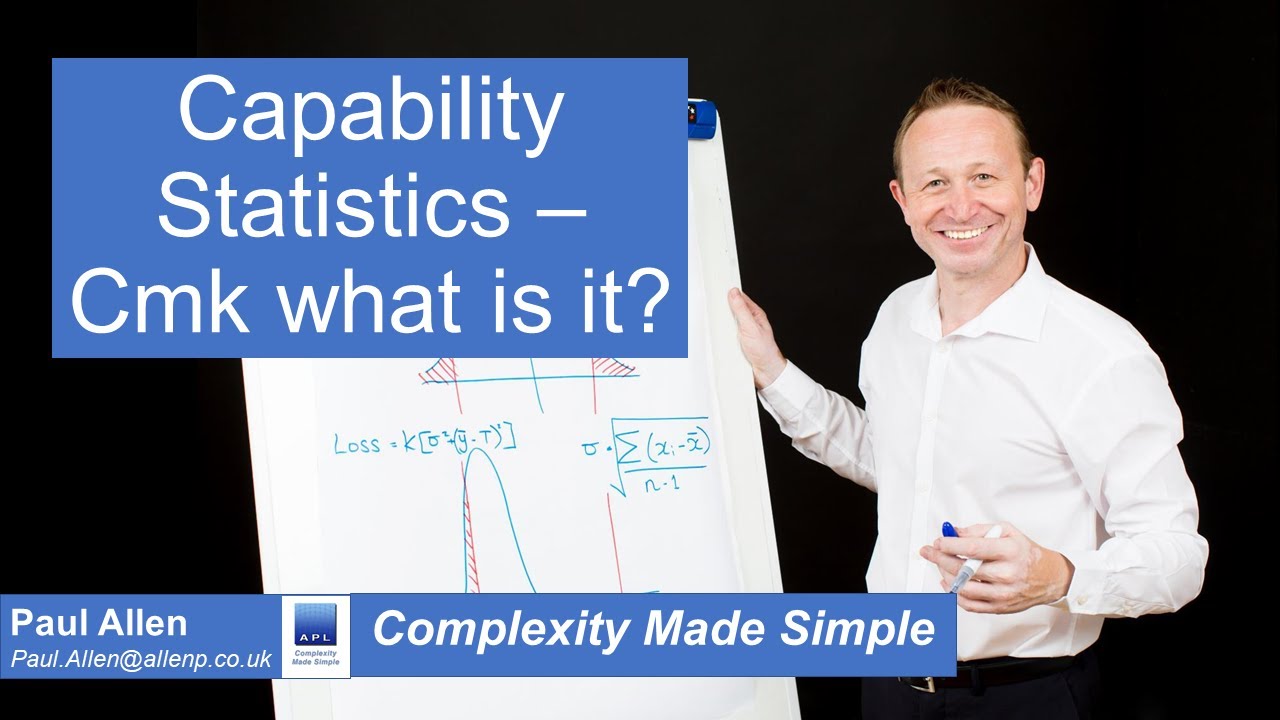 Capability Statistics - CmK what is it?