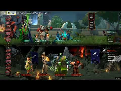 Boom Esports vs Nigma Galaxy Game 1: ESL One Malaysia 2022 Group Stage