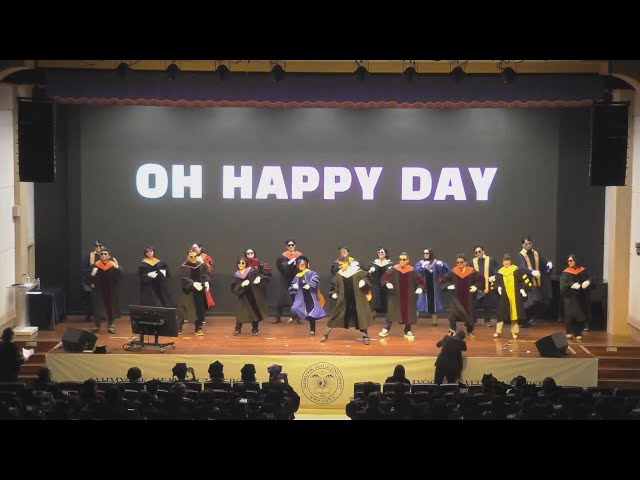 삼육보건대학교 학위수여식 축하무대(교수) OH HAPPY DAY