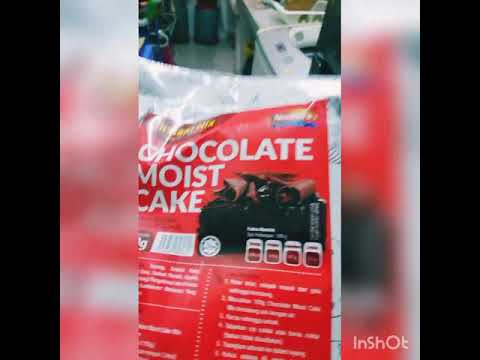Choc moist cake instant mix kedai ECO