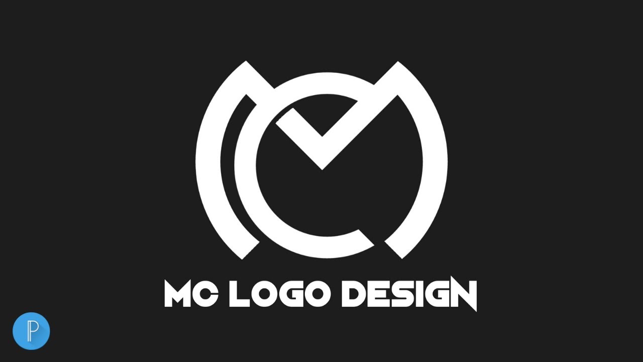 MC Monogram Logo Design | Pixellab Logo Design Tutorial