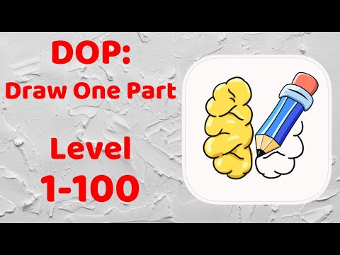 DOP: Draw One Part Walkthrough Solution Level 1-100 (iOS - Android)