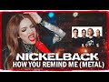 Nickelback How You Remind Me Metal Cover By Halocene